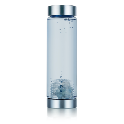 Purifying gem water bottle