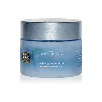 Sea salt body scrub