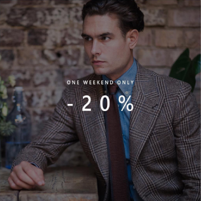 20% off latest collection instore